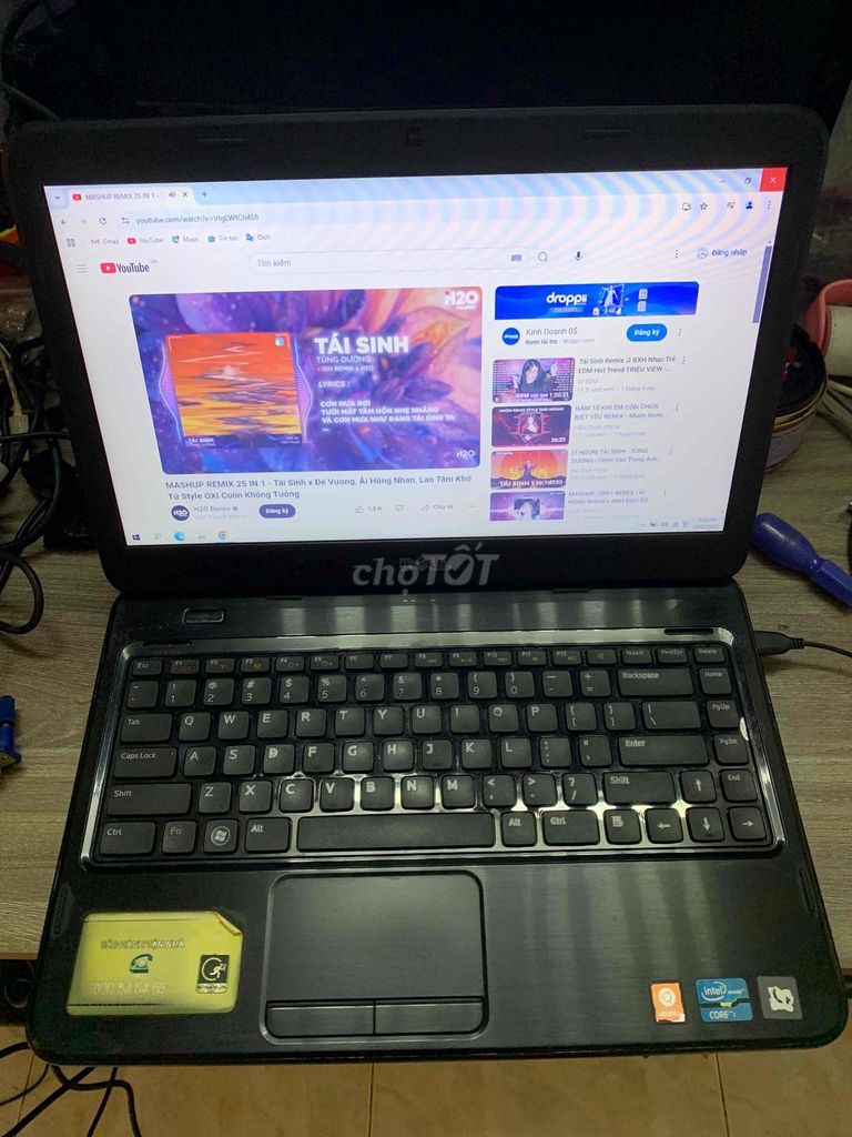 LAPTOP DELL CORE I5 RAM 8GB SSD 120GB PIN MỚI