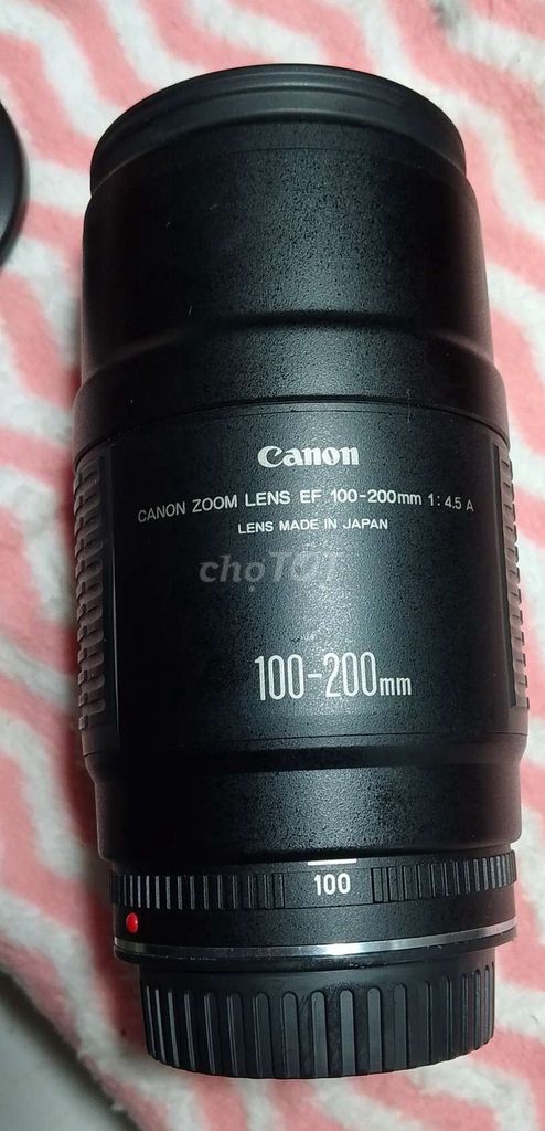 Ống kính Canon EF 100-200mm Đen. Mua bán Máy ảnh, Máy quay tại Thành phố Thủ Đức Tp Hồ Chí Minh được đăng bởi Vannham pham hình 1