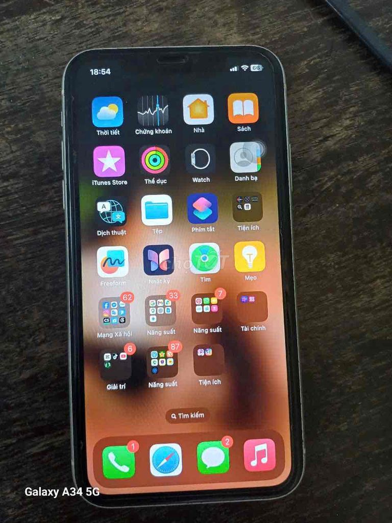 Apple iPhone 11 64GB Trắng 83%. Mua bán Điện thoại tại Huyện Cần Giuộc Long An được đăng bởi Trương Tuấn Vũ hình 1