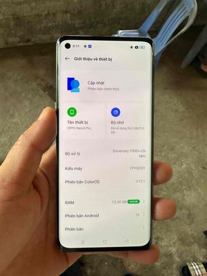 Oppo Reno 5pro 512G. Mua bán Điện thoại tại Huyện Châu Thành Bến Tre được đăng bởi Quoc Ky