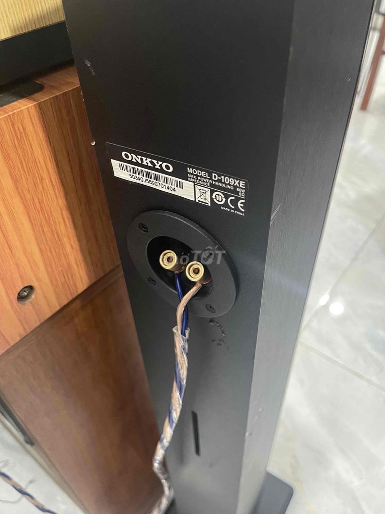 BÁN 1 CÂY LOA ĐỨNG ONKYO D-109XE BÓNG ĐẸP. Mua bán Tivi, Âm thanh tại Quận Bình Tân Tp Hồ Chí Minh được đăng bởi TUẤN AUDIO REAL hình 4