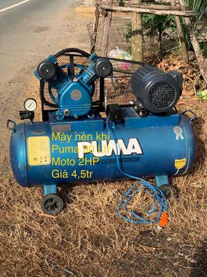 Thanh lý máy nén khí PUMA 90 lít,mô tơ 2HP còn mới. Mua bán Đồ chuyên dụng, Giống nuôi trồng tại Huyện Xuyên Mộc Bà Rịa - Vũng Tàu được đăng bởi Trung