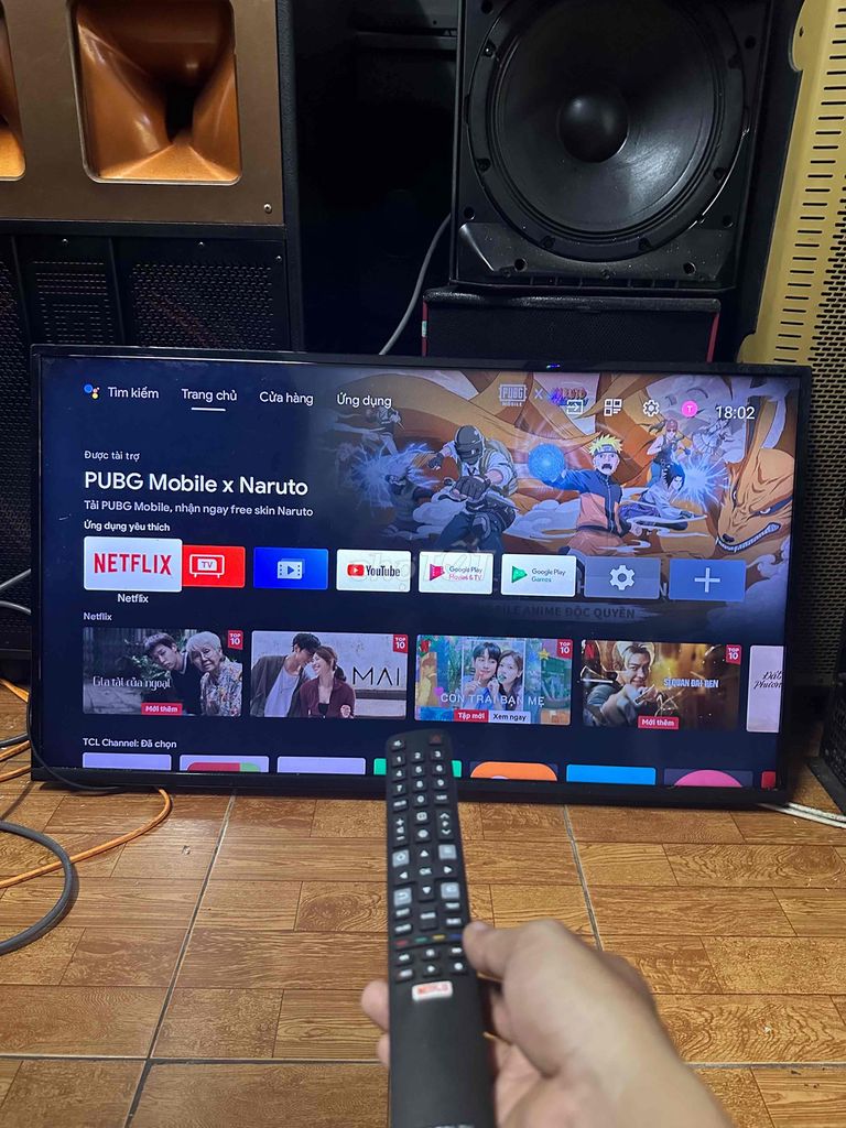 Tivi TCL 40 inch Android Đen. Mua bán Tivi, Âm thanh tại Quận Cái Răng Cần Thơ được đăng bởi Loa kéo âm thanh  hình 1
