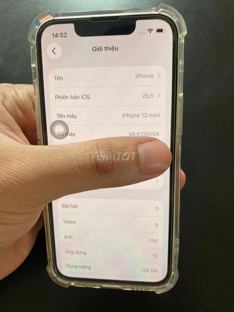 Apple iPhone 13 mini 128GB Đã sử dụng. Mua bán Điện thoại tại Quận Bắc Từ Liêm Hà Nội được đăng bởi nhan hoang hình 1
