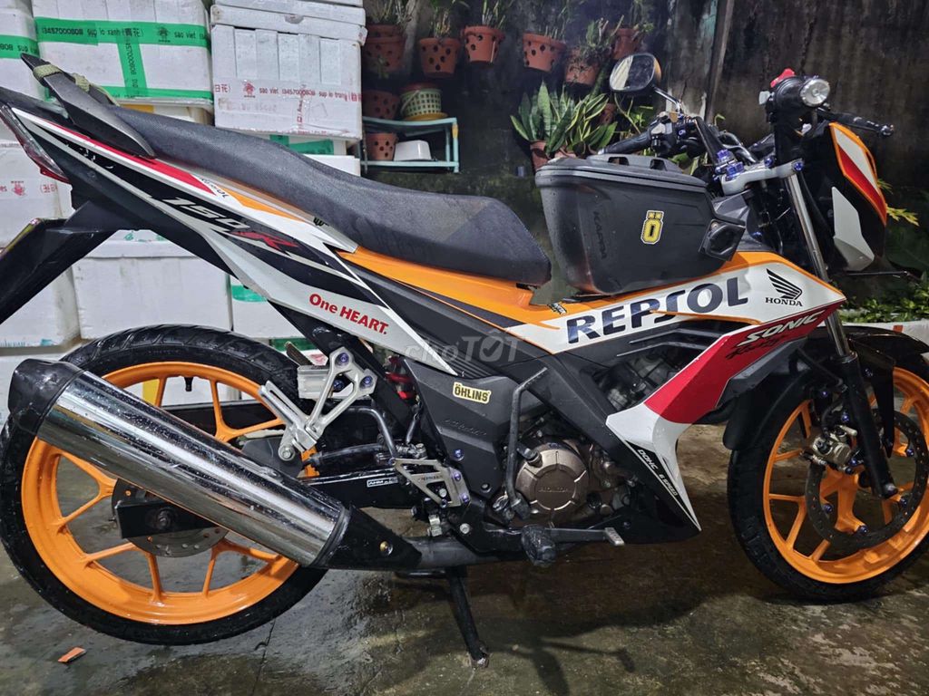 Sonic 2017 vàng cam chính chủ sài gòn. Mua bán Xe máy tại Quận 6 Tp Hồ Chí Minh được đăng bởi anh Lâm hình 2