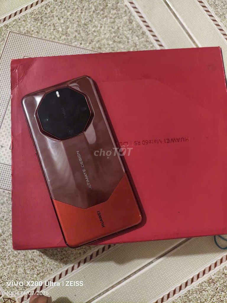 Huawei Mate 60 RS 16GB/512GB Đỏ 98% Fullbox. Mua bán Điện thoại tại Thành phố Biên Hòa Đồng Nai được đăng bởi  dương hà  hình 1