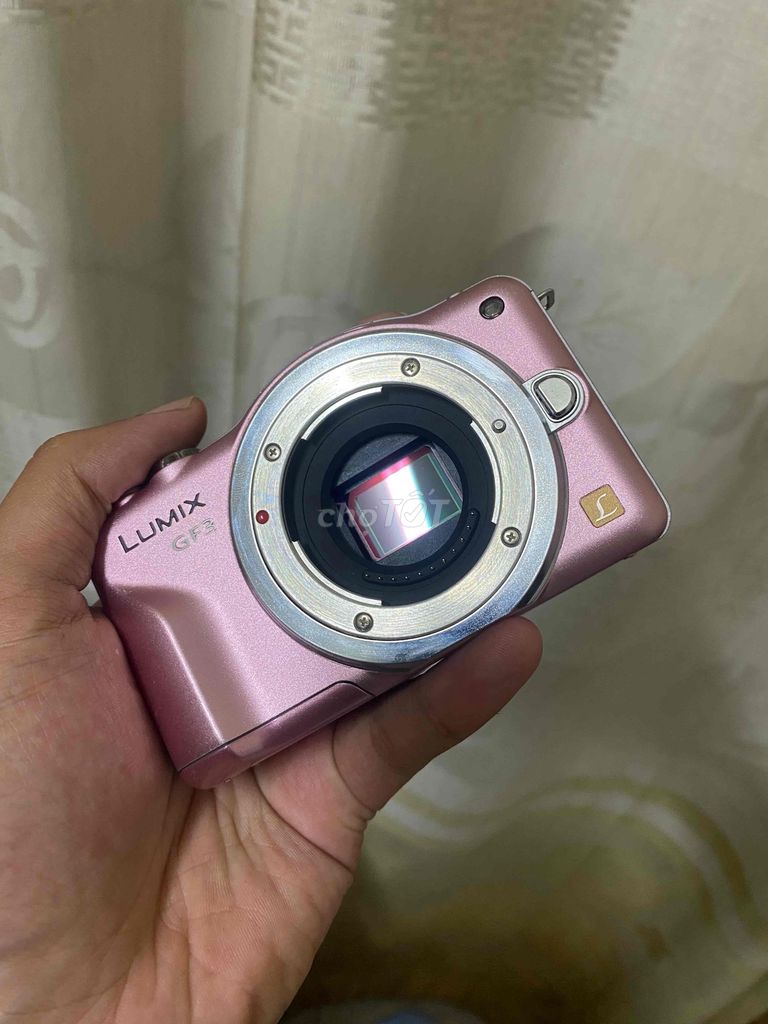 Máy ảnh Mirrorless Panasonic DMC-GF3 Hồng. Mua bán Máy ảnh, Máy quay tại Quận Ninh Kiều Cần Thơ được đăng bởi Hoàng Huynh hình 1