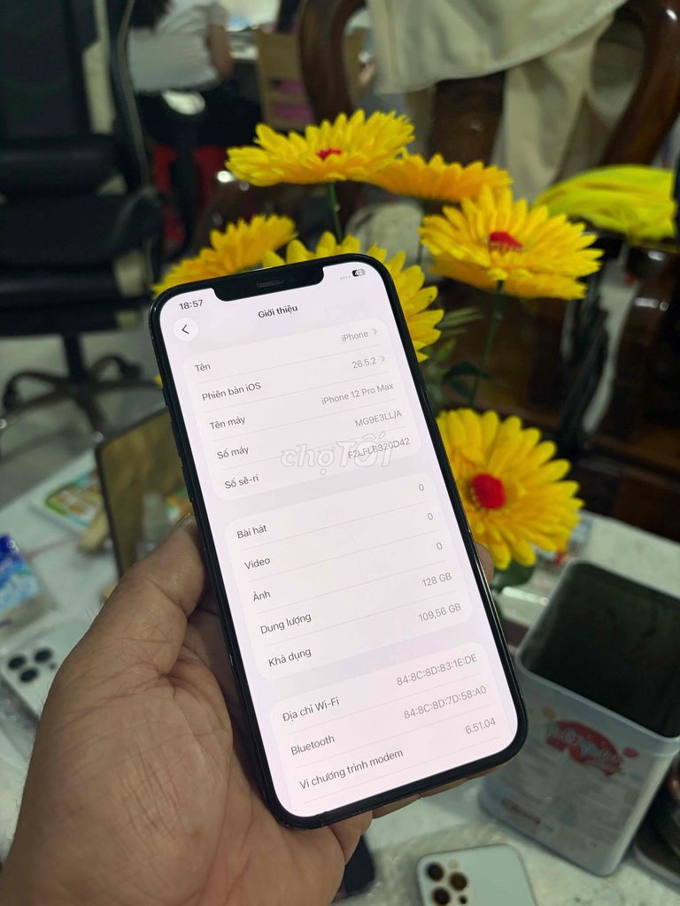 Apple iPhone 12 Pro Max 128GB Xanh Mỹ. Mua bán Điện thoại tại Thành phố Biên Hòa Đồng Nai được đăng bởi thanh hình 1