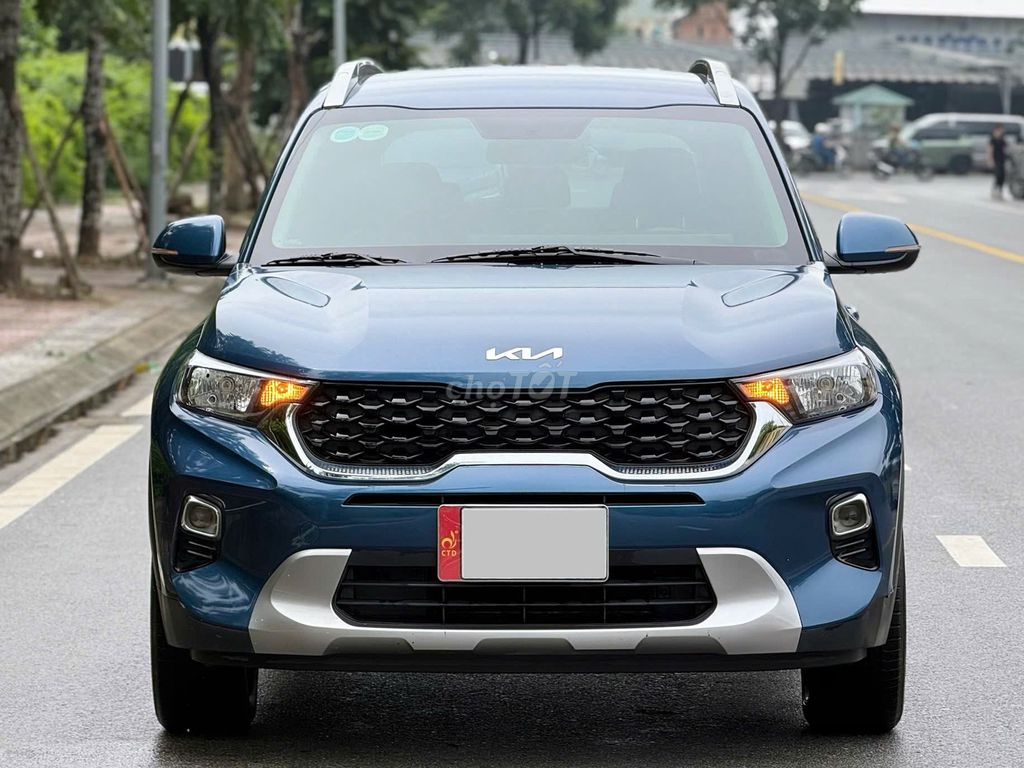 Kia Sonet 2021 màu xanh. Mua bán Ô tô tại Quận Long Biên Hà Nội được đăng bởi Long Biên Cars hình 1