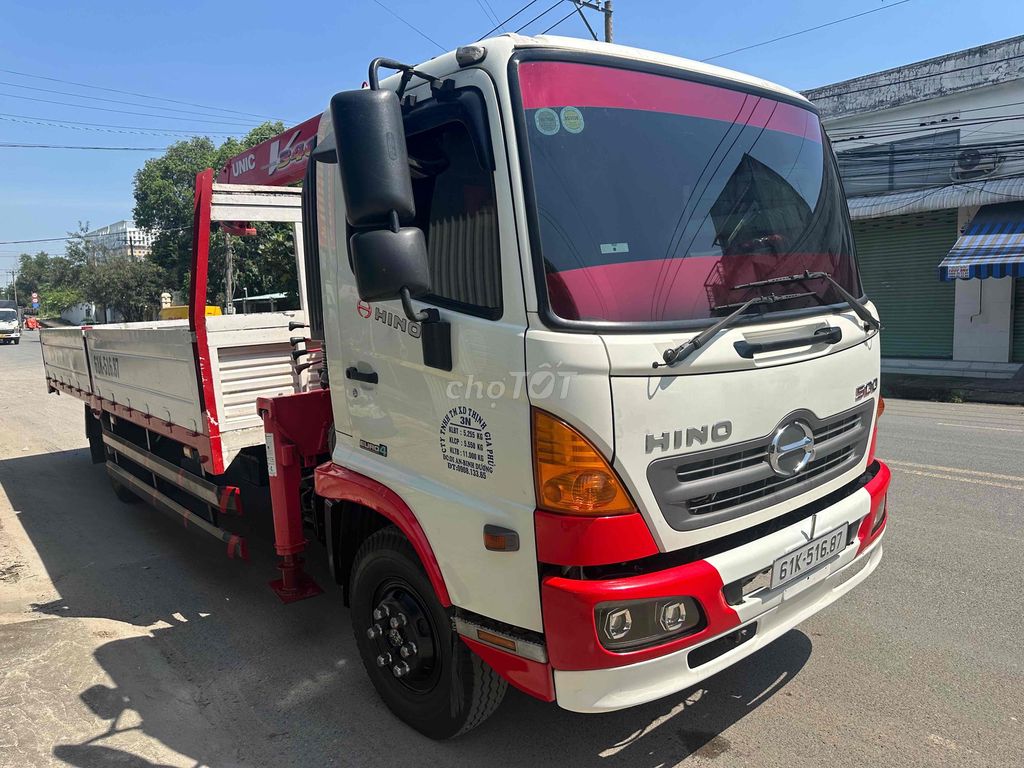 Hino Fc cẩu Xe một chủ mua mới  Sx 2020  Tải 5.5 t. Mua bán Xe tải, xe ben tại Thành phố Thuận An Bình Dương được đăng bởi Phung Truong hình 2