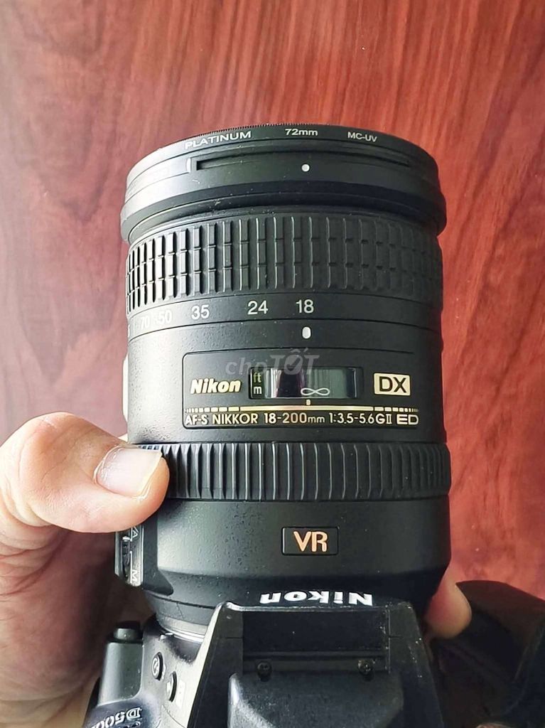 Máy ảnh Nikon D5000 ống kính 18-200 ED VR2 Đen. Mua bán Máy ảnh, Máy quay tại Thành phố Nha Trang Khánh Hòa được đăng bởi Khánh hình 1