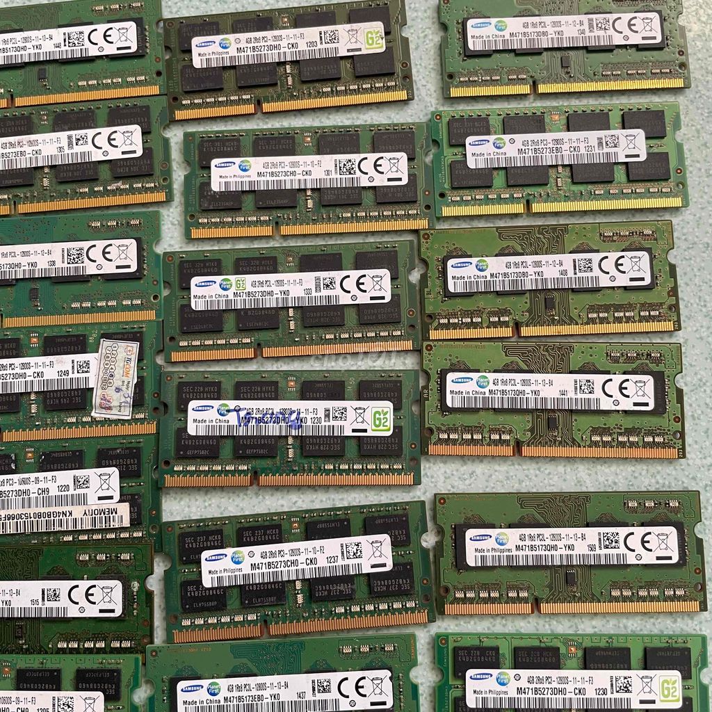 Ram laptop PC3 , PC3L 4GB, 8GB. Mua bán Linh kiện (RAM, Card...) tại Quận Tân Bình Tp Hồ Chí Minh được đăng bởi Quân hình 1