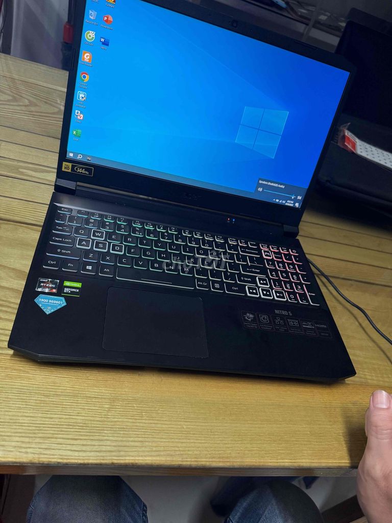 Acer Nitro 5 R5 5600H 8GB/512GB GTX1650 Đen. Mua bán Laptop tại Thành phố Bến Tre Bến Tre được đăng bởi lê minh  mobile hình 1