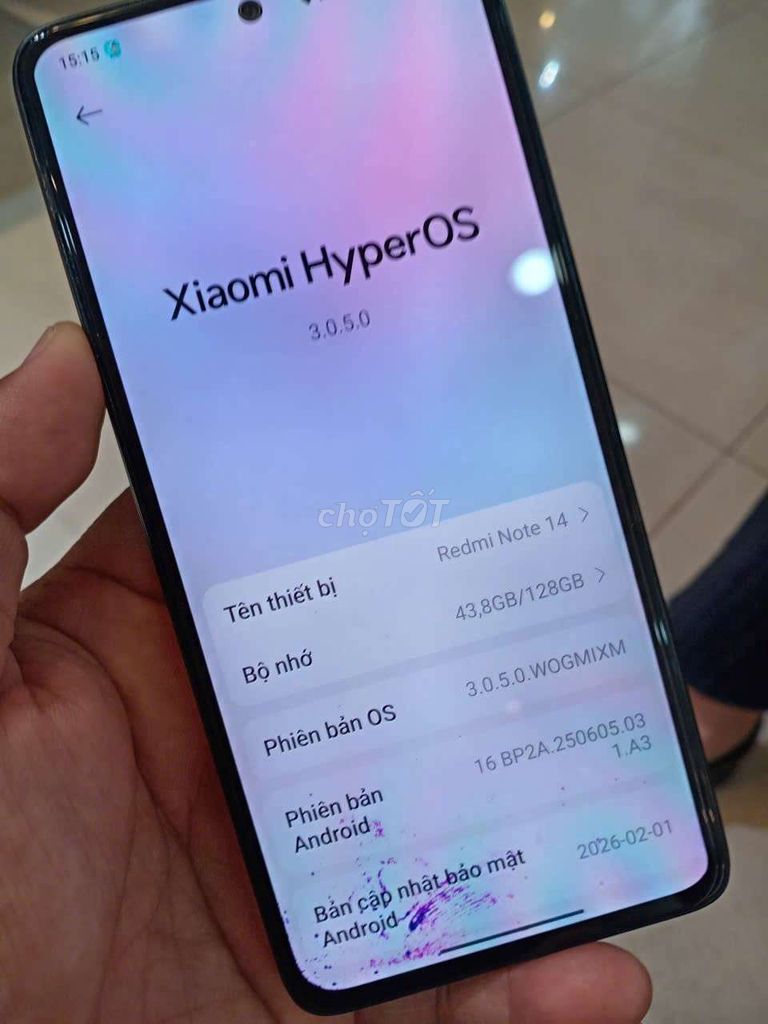 Xiaomi Redmi Note 14 128GB Đen. Mua bán Điện thoại tại undefined Đồng Nai được đăng bởi Thói đời hình 1