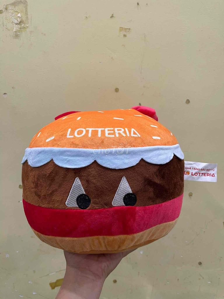 20 Gấu bông Lotteria Bánh Hamburger. Mua bán Sở thích khác tại Quận Gò Vấp Tp Hồ Chí Minh được đăng bởi Thiên hình 1