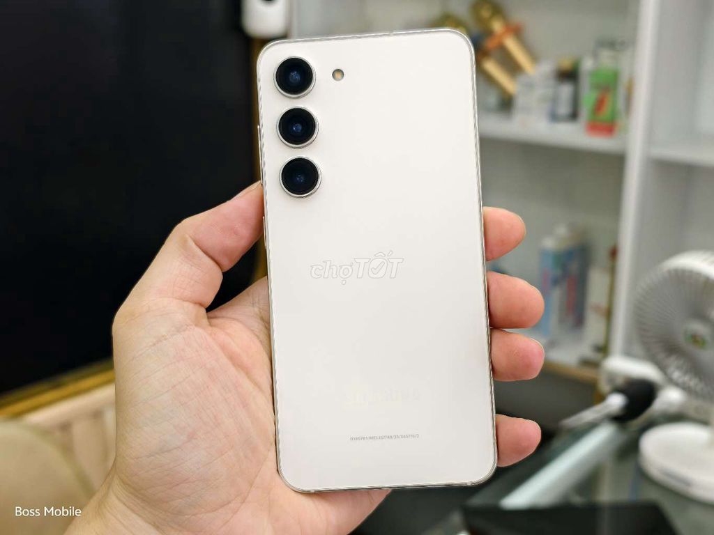 Samsung S23 5G 512GB Trắng zin giá rẻ. Mua bán Điện thoại tại Quận Hai Bà Trưng Hà Nội được đăng bởi Boss Mobile hình 1
