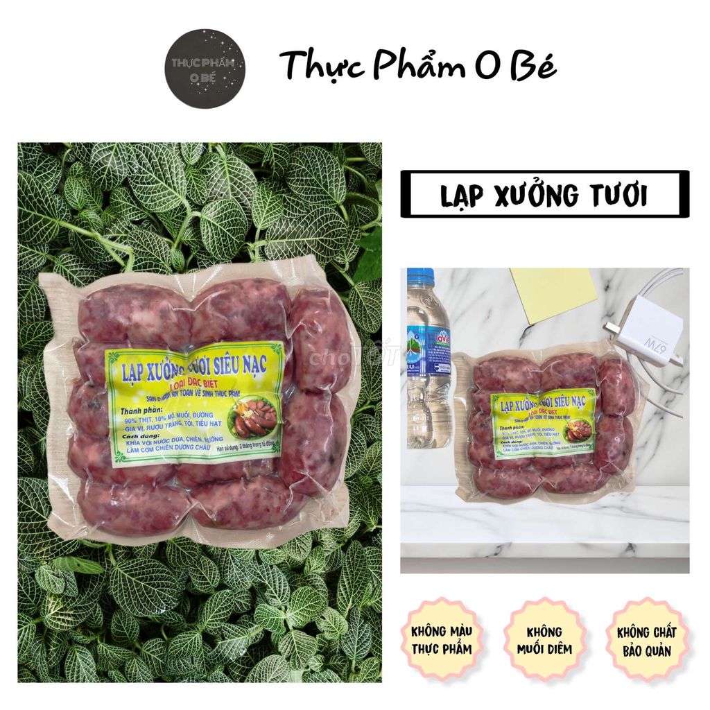 Lạp xưởng Cai Lậy các loại - Túi 500g