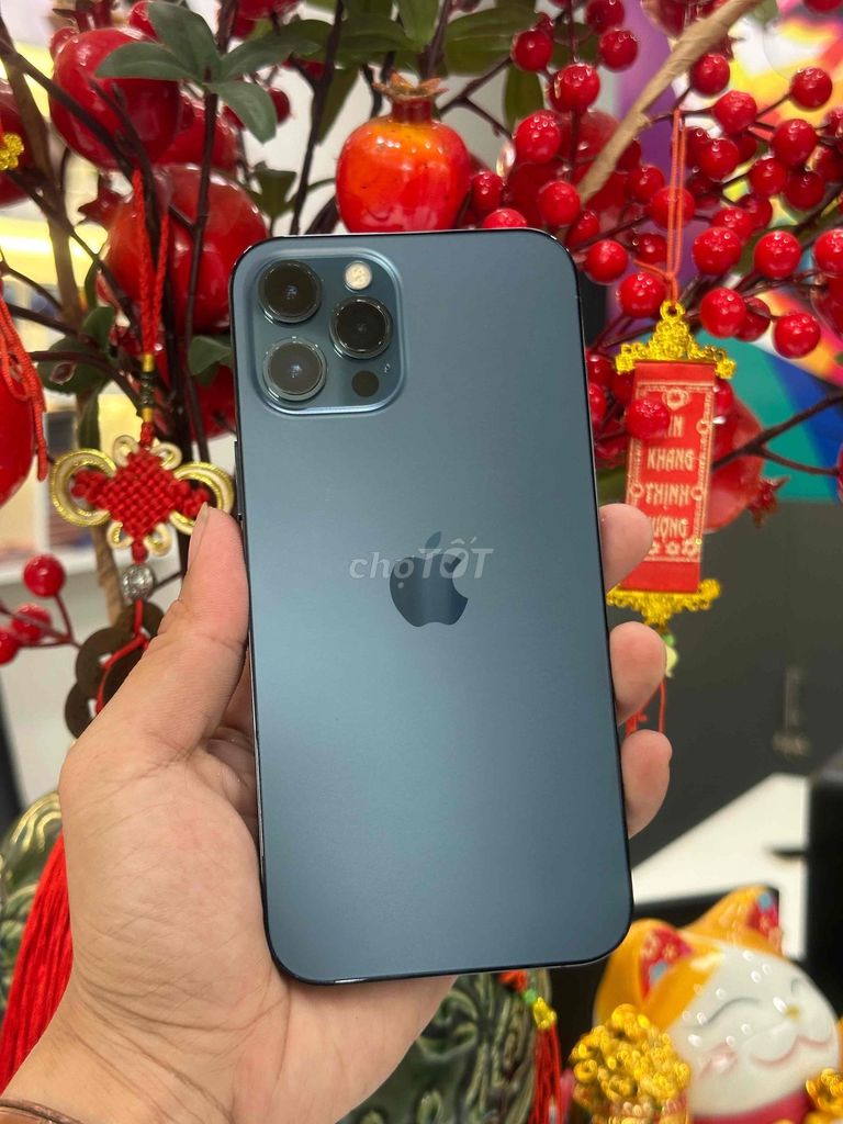 Apple iPhone 12 Pro Max 128GB Xanh. Mua bán Điện thoại tại Thành phố Mỹ Tho Tiền Giang được đăng bởi Hoàng Thành Apple hình 1