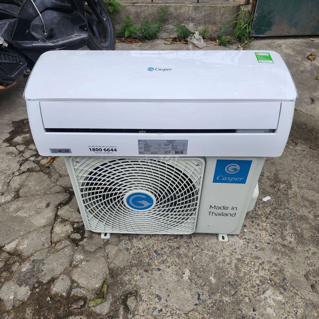 Máy lạnh Casper 9000 BTU Dàn đồng Thái Lan. Mua bán Máy lạnh, điều hoà tại Quận Thanh Xuân Hà Nội được đăng bởi Điện Lạnh Long Việt hình 1