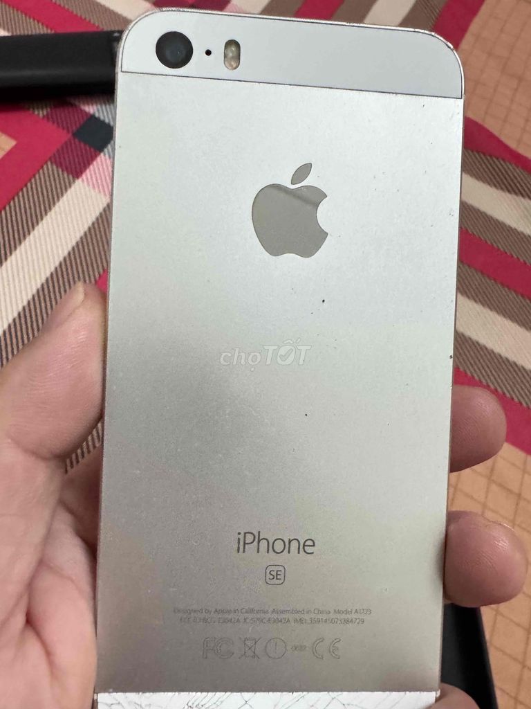 Apple iPhone SE 2016 Bạc Đã sử dụng. Mua bán Điện thoại tại Huyện Nhơn Trạch Đồng Nai được đăng bởi nguyen minh thanh hình 1