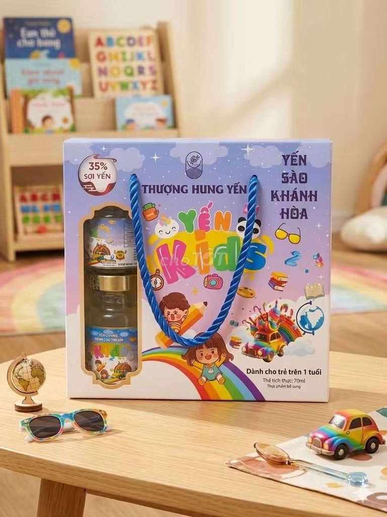 Lốc 6 HŨ Yến chưng sẵn Kids cho bé trên 1 tuổi. Mua bán Đồ ăn, thực phẩm và các loại khác tại Quận 8 Tp Hồ Chí Minh được đăng bởi Muỗi Sía hình 1