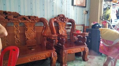 Bán bộ bàn ghế gỗ Tràm