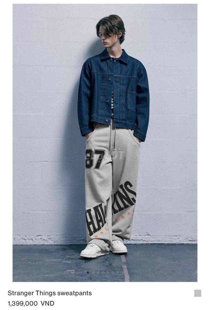 Quần Sweatpants Hawkins. Mua bán Quần áo tại Quận Hai Bà Trưng Hà Nội được đăng bởi Quang Vu Hong hình 1