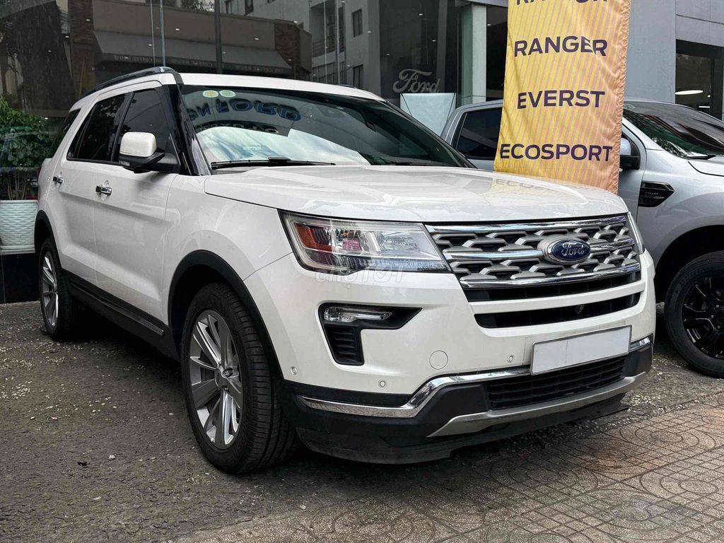 Ford Explorer Limited 2019 Trắng 71.000km. Mua bán Ô tô tại Quận Tân Bình Tp Hồ Chí Minh được đăng bởi Sài Gòn Ford hình 1