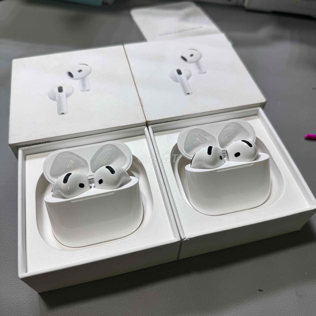 Tai nghe Apple AirPods 4 ANC Trắng Likenew 99%. Mua bán Tivi, Âm thanh tại Thành phố Thuận An Bình Dương được đăng bởi Quốc Trọng  hình 1