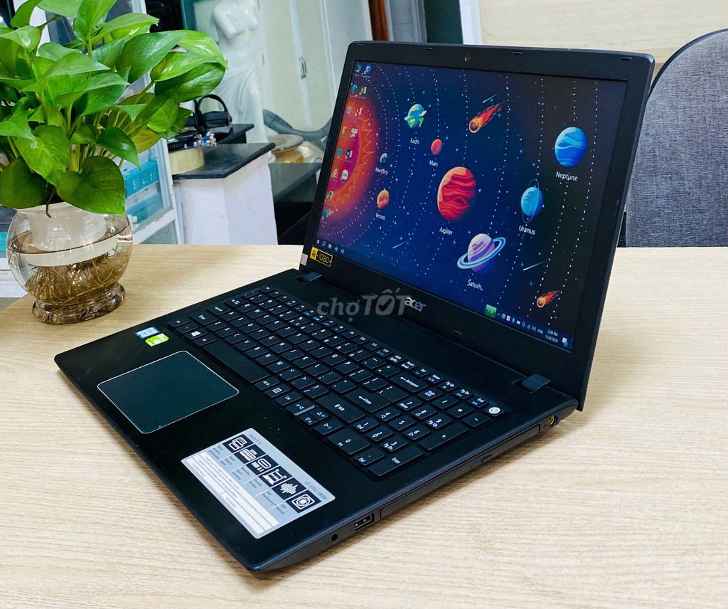 Acer E5-575G,Hệ 7,VGA rời,15.6",SSD_Phím số_Y hình. Mua bán Laptop tại Quận Thanh Khê Đà Nẵng được đăng bởi Laptop 2nd bao bền giá rẻ  hình 1