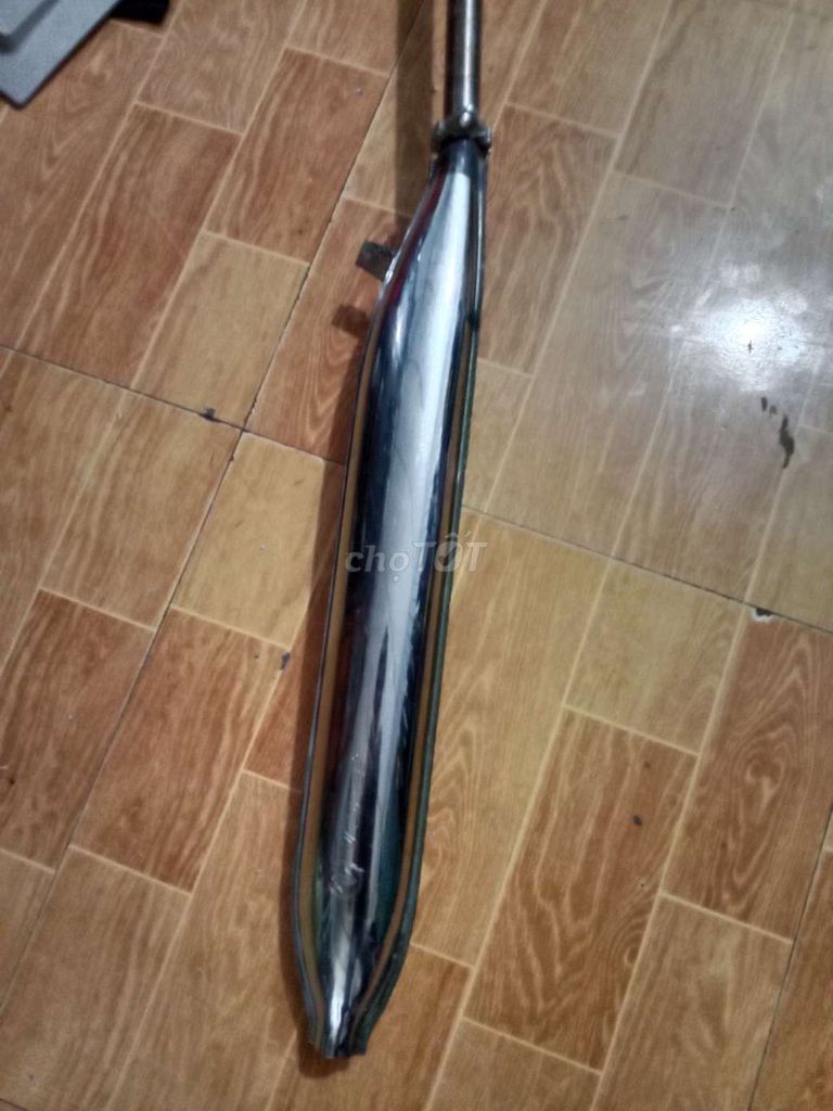 Pô xe máy VD168 Kim loại Bạc. Mua bán Phụ tùng xe tại Thị xã Tân Uyên Bình Dương được đăng bởi Huỳnh Thảo hình 1