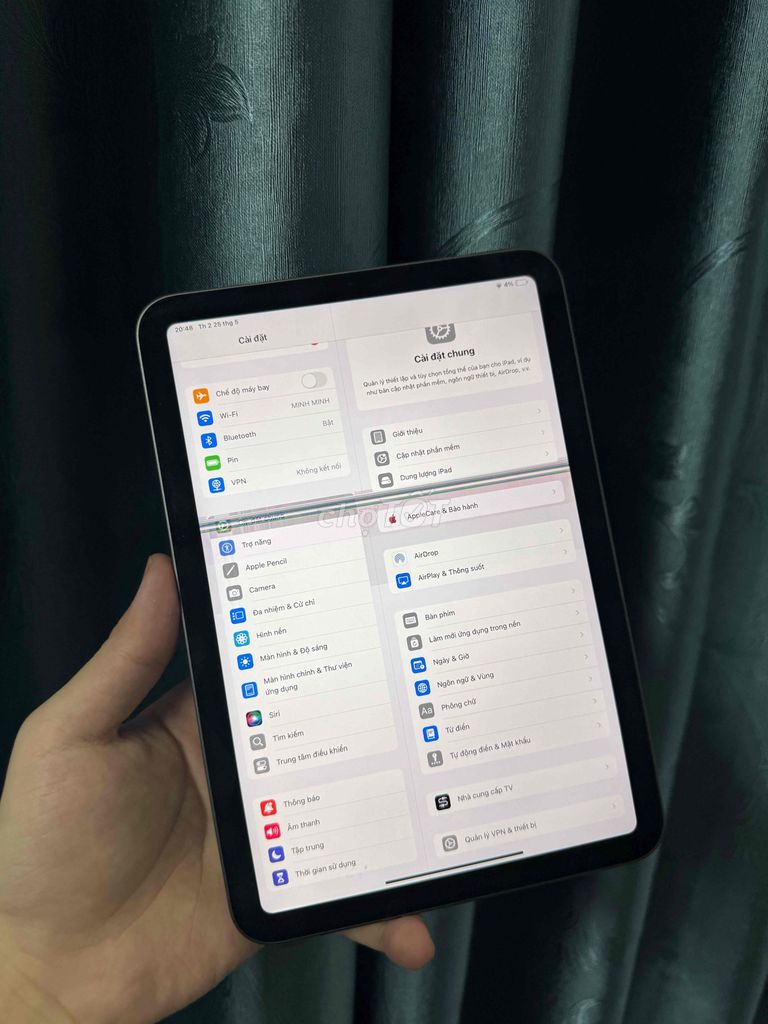 Apple iPad mini 6 64GB Xám Wifi. Mua bán Máy tính bảng tại Thành phố Biên Hòa Đồng Nai được đăng bởi Quân Hoàng hình 1