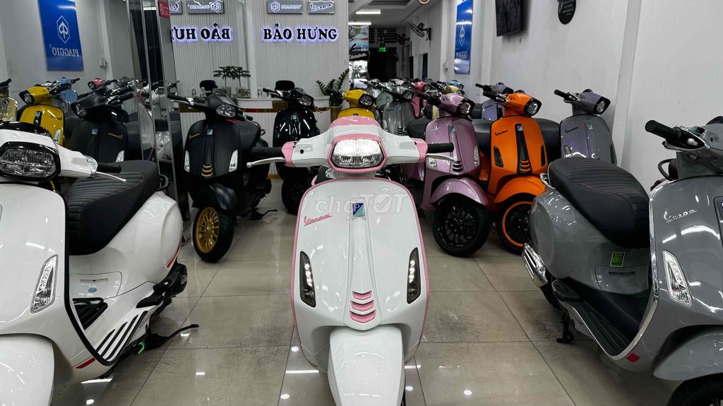 Vespa Sprint S125 Trắng hồng 1 chủ T8/2024. Mua bán Xe máy tại Quận Phú Nhuận Tp Hồ Chí Minh được đăng bởi VESPA  PIAGGIO BẢO HƯNG Vespa cũ trả góp  hình 16