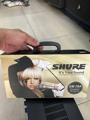 BÁN MICRO SHURE SM-78A CÓ DÂY – HÀNG QUA SỬ DỤNG. Mua bán Tivi, Âm thanh tại Quận Bình Thạnh Tp Hồ Chí Minh được đăng bởi Quang