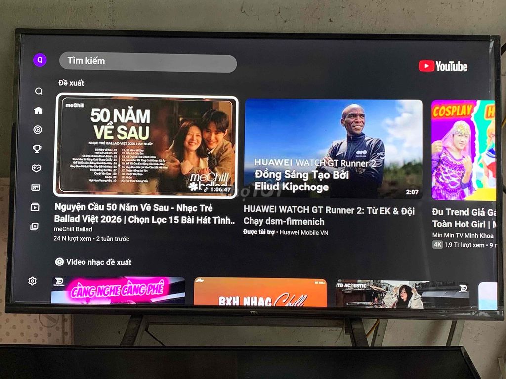 Tivi TCL 50P65 đẹp xuất sắc. Mua bán Tivi, Âm thanh tại Huyện Đông Anh Hà Nội được đăng bởi Nguyễn văn hòa hình 1