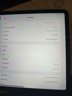 bán ipad pro 2018. Mua bán Máy tính bảng tại Quận Ngũ Hành Sơn Đà Nẵng được đăng bởi Huỳnh Bảo