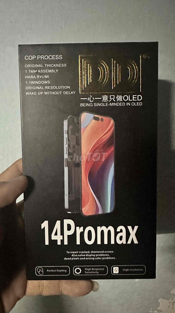 Màn hình iPhone 14 Pro Max OLED 120Hz. Mua bán Phụ kiện (Màn hình, Chuột...) tại Quận 4 Tp Hồ Chí Minh được đăng bởi Quí hình 1