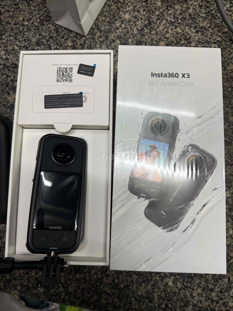 Camera hành động Insta360 X3 99% Fullbox. Mua bán Máy ảnh, Máy quay tại Thành phố Châu Đốc An Giang được đăng bởi Ka Bán Đồ Rẻ Vậy hình 1