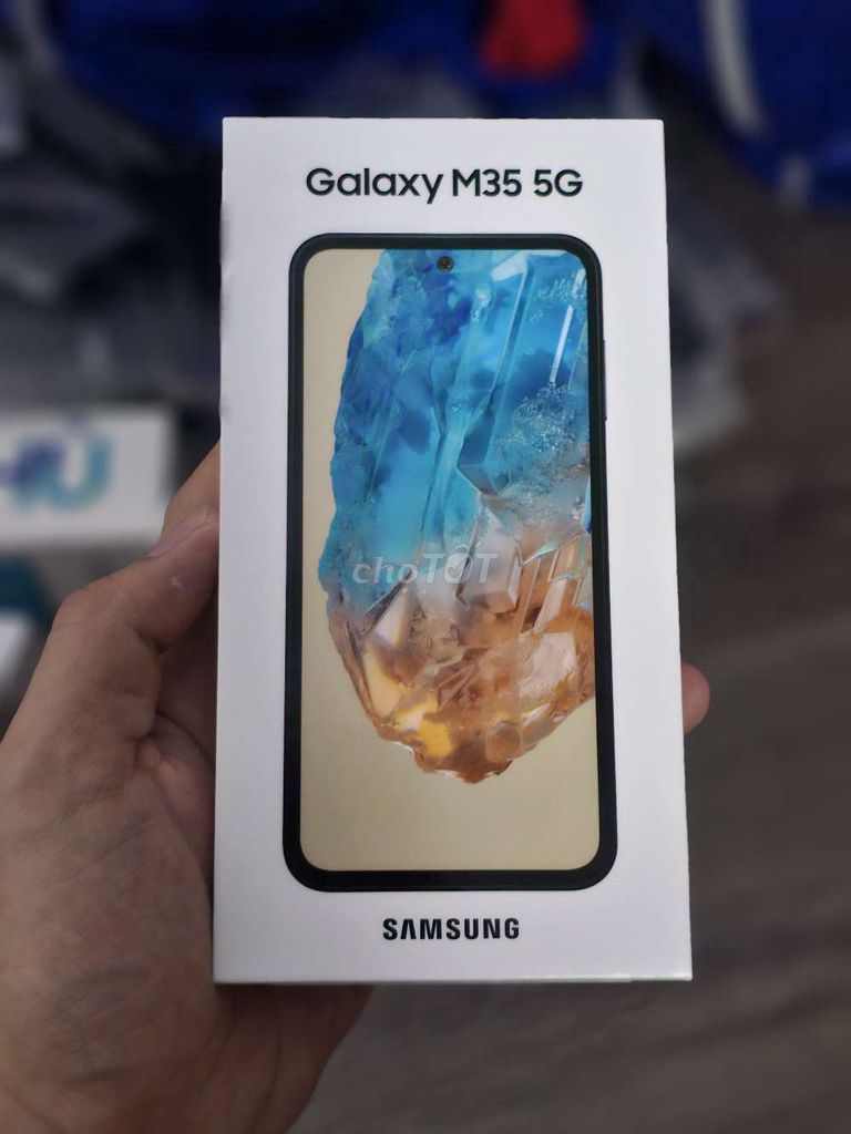 Samsung M35 5g 8/256 new seal chính hãng. Mua bán Điện thoại tại Quận Gò Vấp Tp Hồ Chí Minh được đăng bởi Tấn Hảo Mobile  hình 2