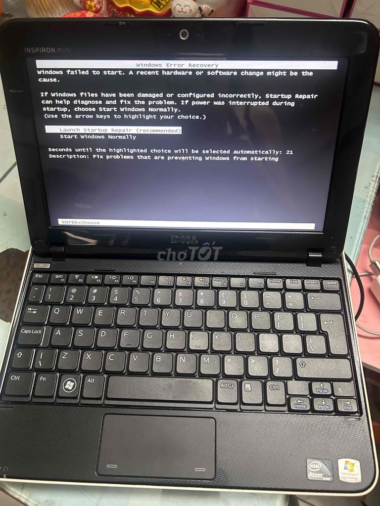 Dell Inspiron Mini Intel Atom Đen. Mua bán Laptop tại Quận Bắc Từ Liêm Hà Nội được đăng bởi Nguyễn Quỳnh Anh hình 1