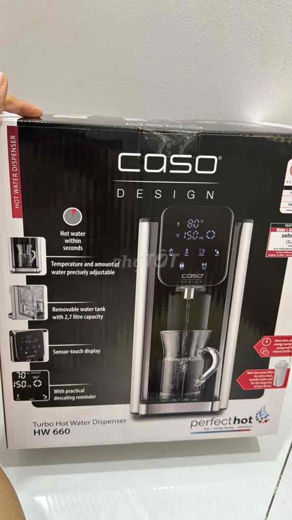 Máy đun nước nóng Caso HW 660. Mua bán Bếp, lò, đồ điện nhà bếp tại Quận 7 Tp Hồ Chí Minh được đăng bởi Phan thị hoài hình 1