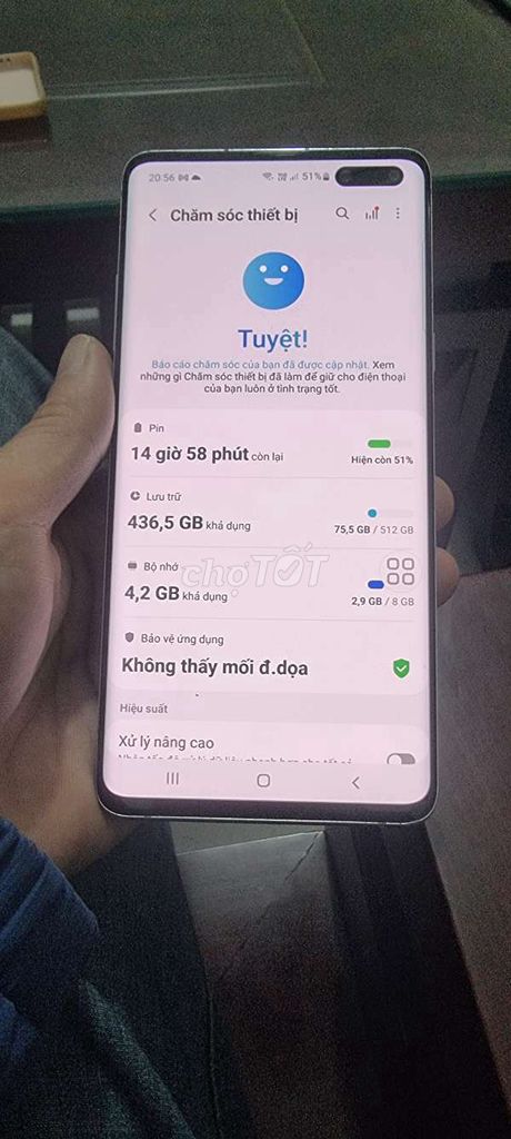 Samsung S10 5G 512GB Bạc Hàn Quốc. Mua bán Điện thoại tại Huyện Krông Pắc Đắk Lắk được đăng bởi Son hình 1