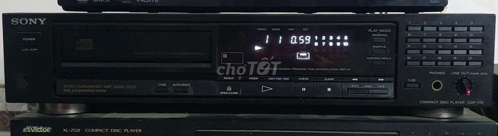 Đầu CD Sony CDP 770
