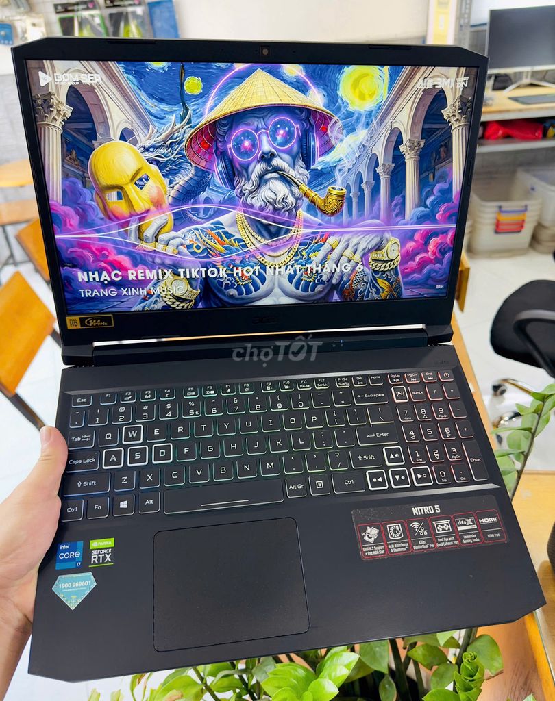 Acer Nitro 5_ i7-11800H/16GB/512GB_RTX 3050Ti.. Mua bán Laptop tại Thành phố Thủ Đức Tp Hồ Chí Minh được đăng bởi Shop Cyber hình 1