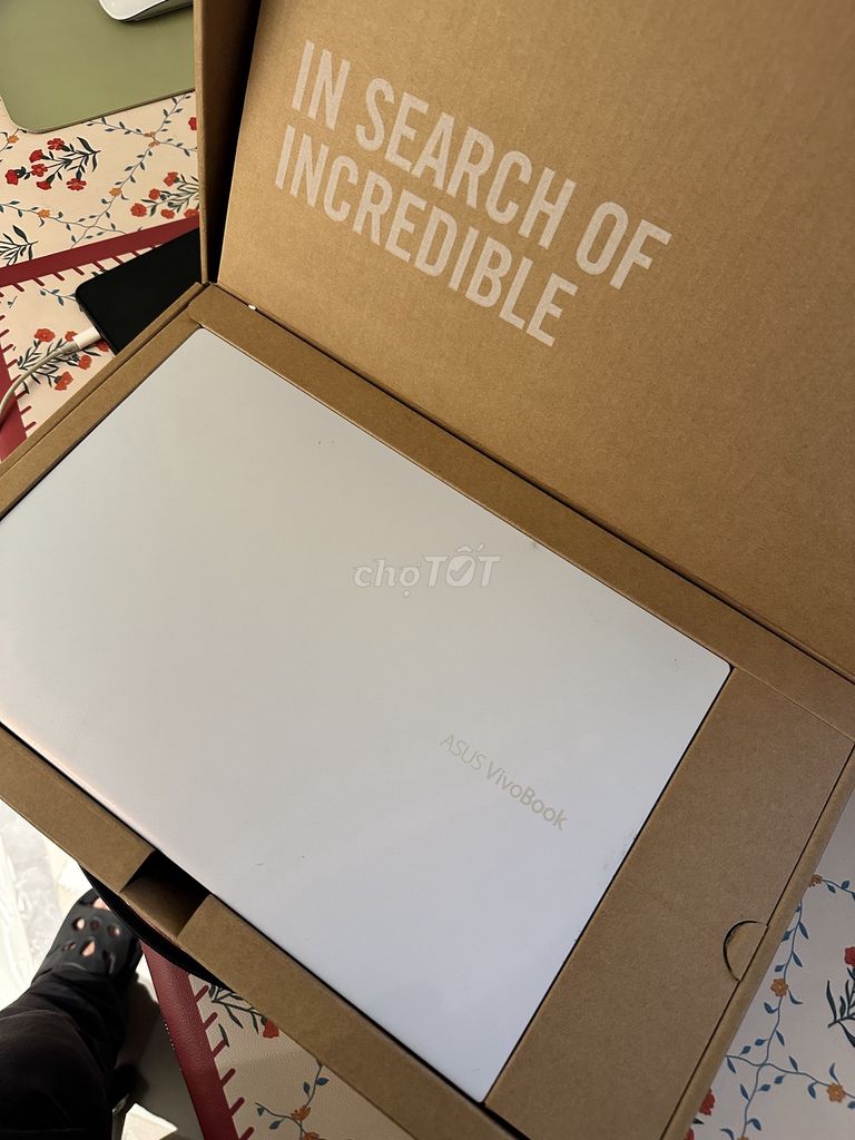 Asus Vivobook i3 - 4GB/128G Trắng. Mua bán Laptop tại Quận Phú Nhuận Tp Hồ Chí Minh được đăng bởi May Mắn hình 1