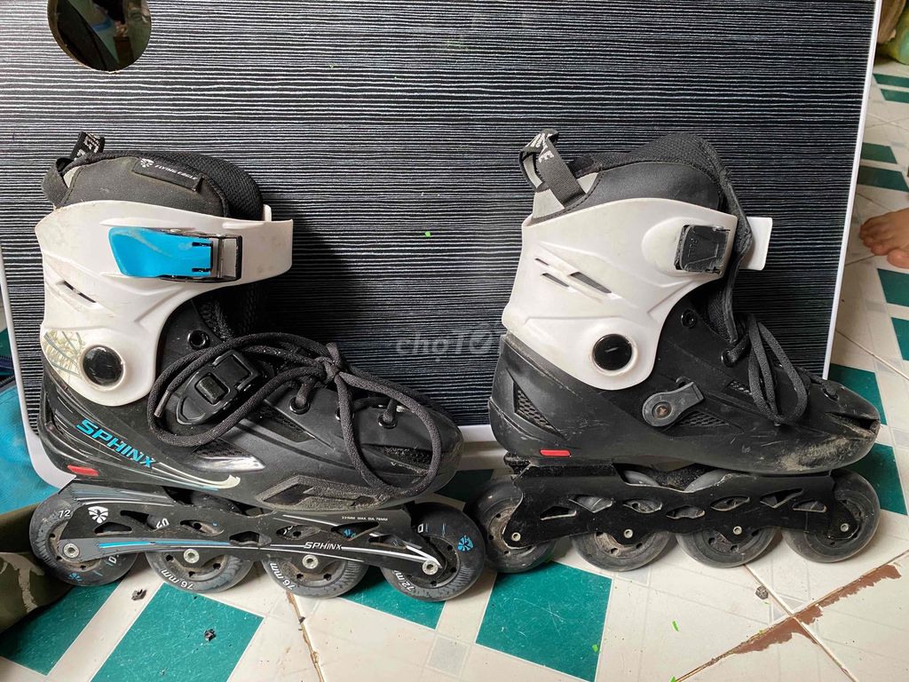Giày patin Sphinx Nam size 41 Đen Trắng Xanh. Mua bán Đồ thể thao, Dã ngoại tại Quận Gò Vấp Tp Hồ Chí Minh được đăng bởi Huy hình 1