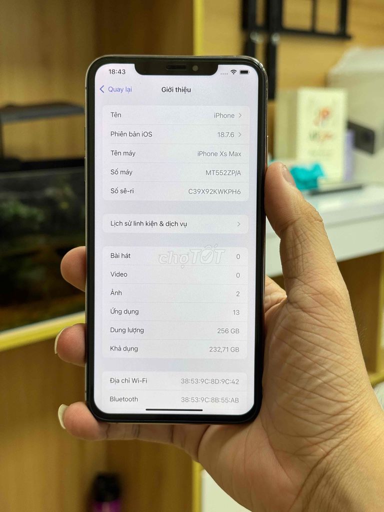 Apple iPhone Xs Max 256GB Vàng. Mua bán Điện thoại tại Quận Lê Chân Hải Phòng được đăng bởi Ap Store 444 tô hiệu hình 1