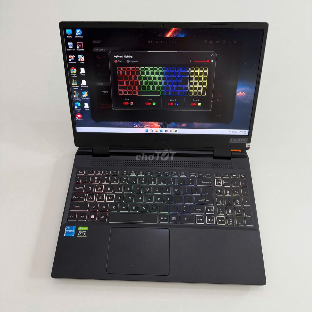 Acer Nitro 5 i5-12500H 16GB/512GB RTX 3050 Ti. Mua bán Laptop tại Thành phố Vinh Nghệ An được đăng bởi TT Center Nghệ An hình 1
