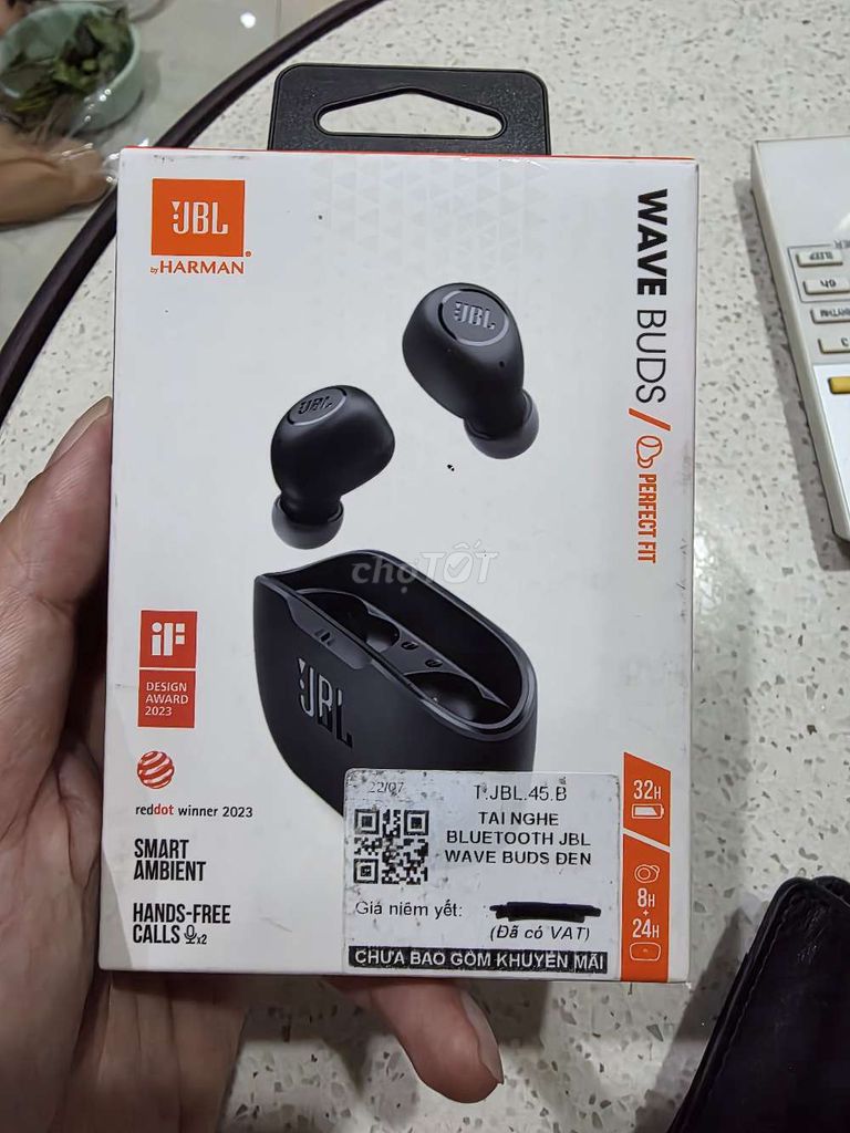Tai nghe Bluetooth JBL Wave Buds Đen. Mua bán Tivi, Âm thanh tại Quận 1 Tp Hồ Chí Minh được đăng bởi Hiep hình 1