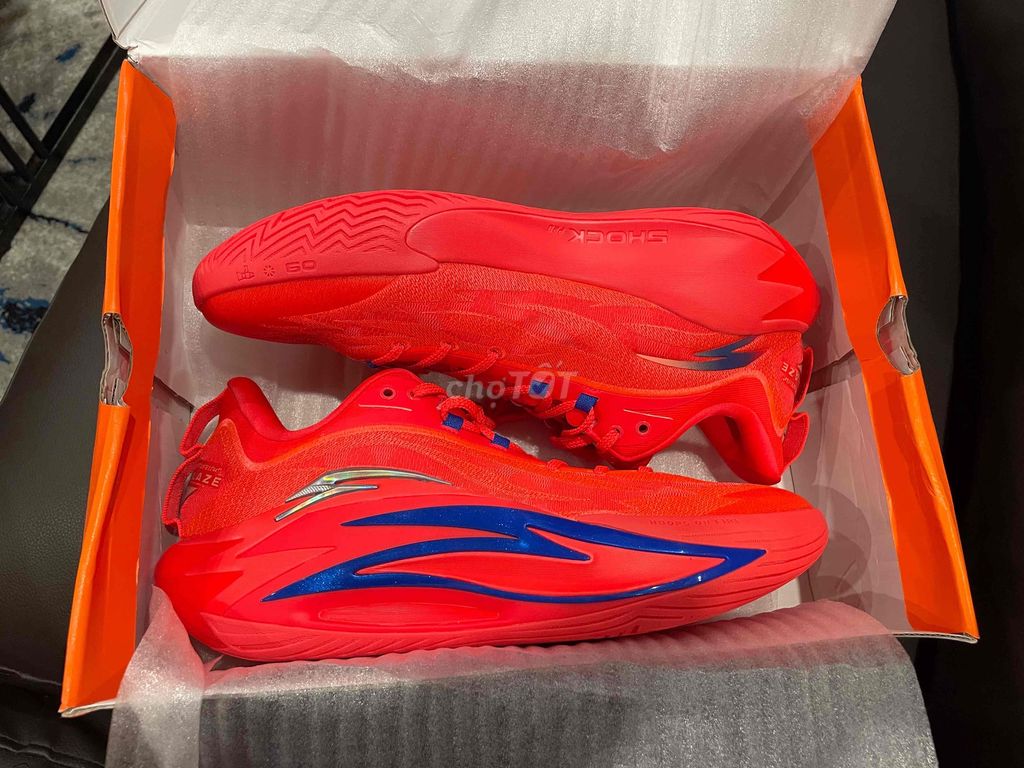 Giày bóng rổ nam size 45 Đỏ. Mua bán Giày dép tại Quận Thanh Xuân Hà Nội được đăng bởi Sơn hình 1